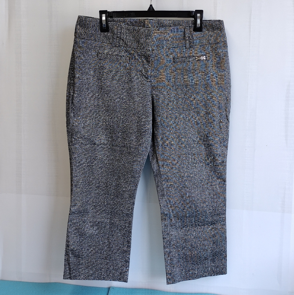 Express Women's Low Rise Capri Dress Pants Cropped Size 10